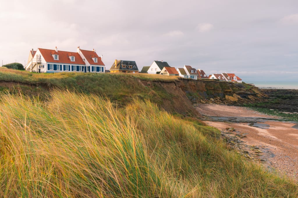 Houses Audresselles Beach