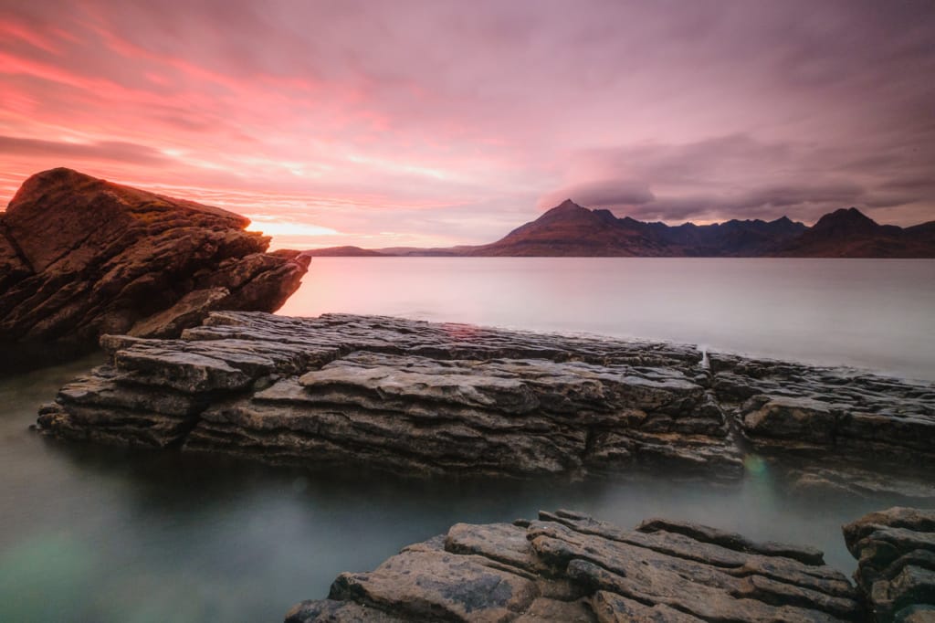 Big Rock Elgol In Scotland