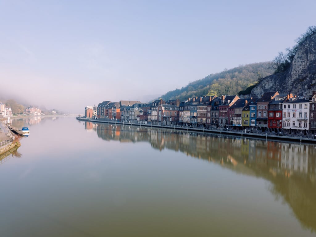 River Meuse In Dinant