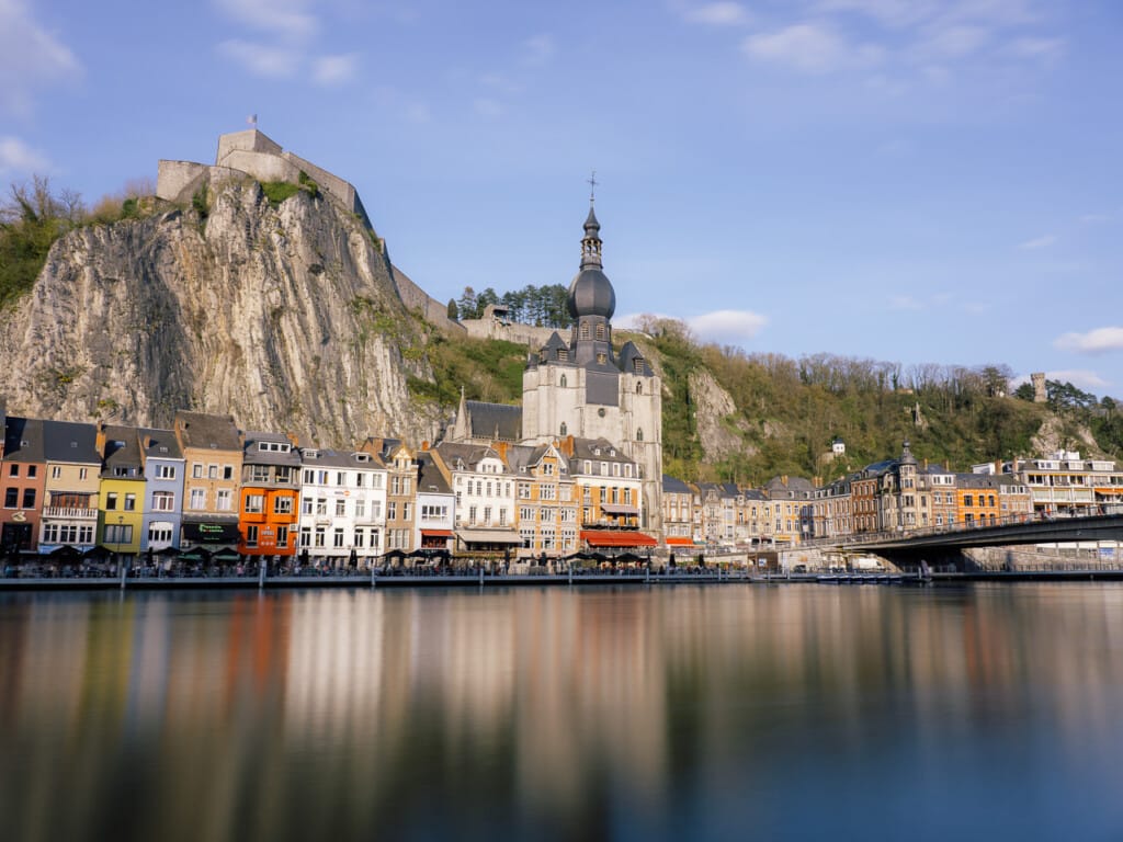 Dinant At Sunset