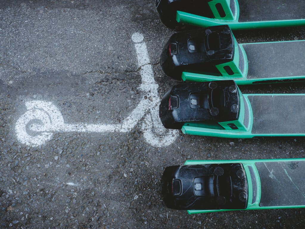 Park Your E Scooter Here